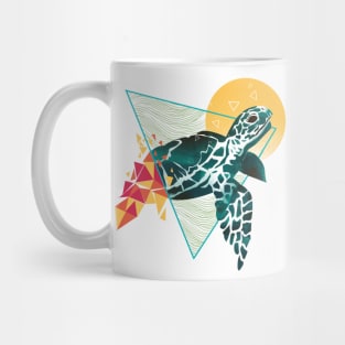 Geometric Turtle Mug